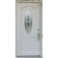 Американский Prehung стальная дверь с алюминиевой дверной порог